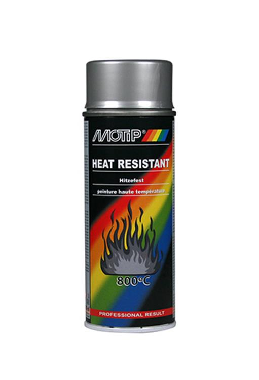Lak hittebestendig zilver 400ml