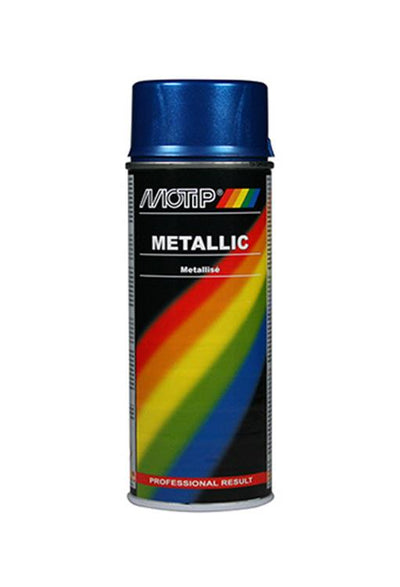 Motip spuitbus 400ml metallic-blauw
