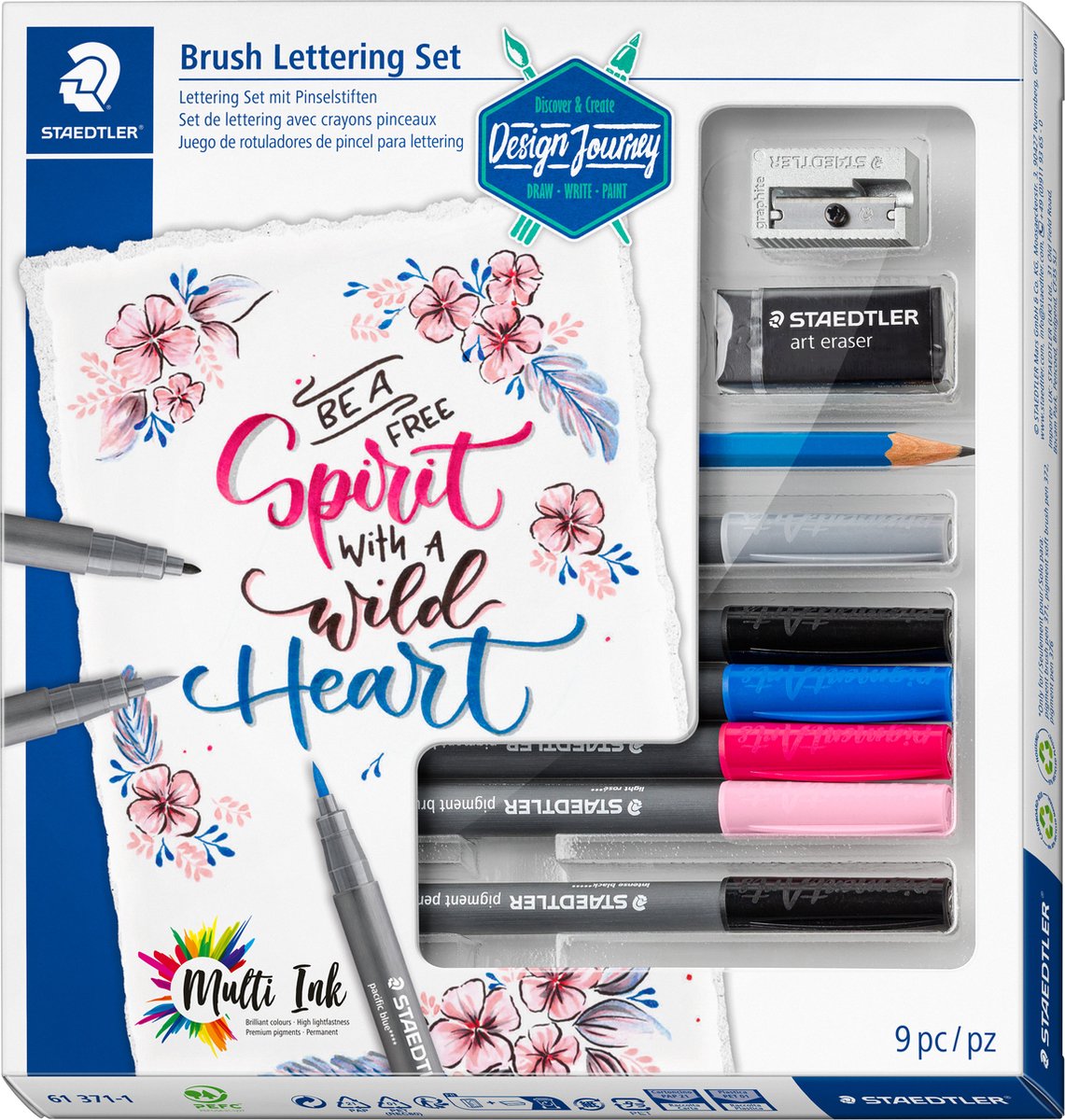 Staedtler brush lettering set