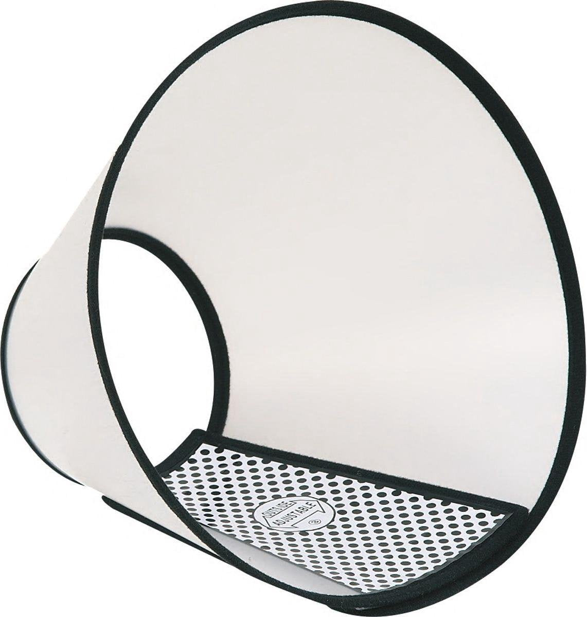 Flamingo - halskap capo - zwart - 30 cm