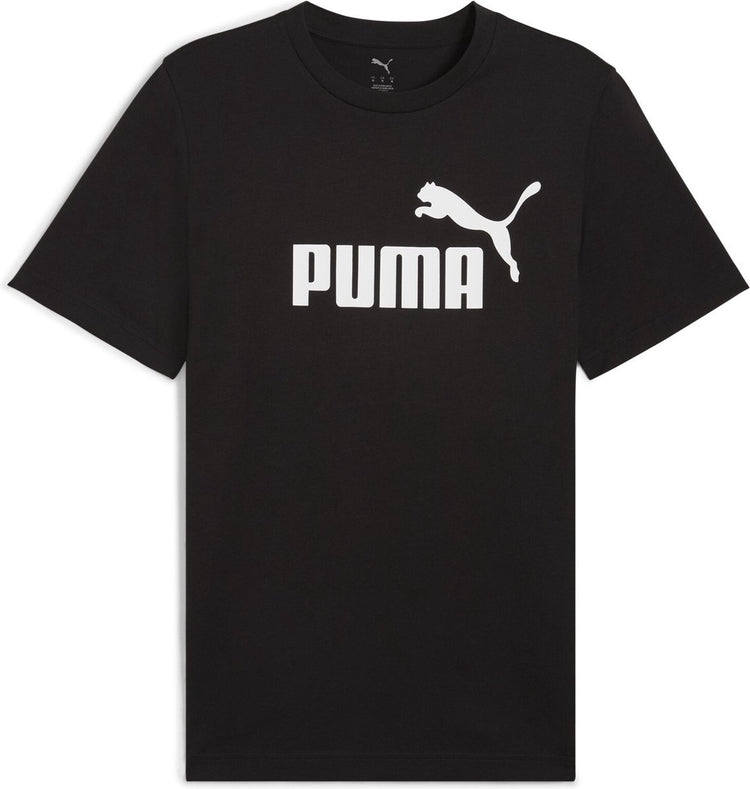 Puma ess no. 1 logo tee heren tshirt - black