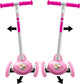 Stamp skids control 3-wiel kinderstep - steering step - meisjes - roze