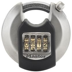 Hangslot master lock m40eurdnum grijs