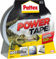 Pattex power tape 10 m transparant | duct tape waterdicht | extreem sterk premium grip - ducktape