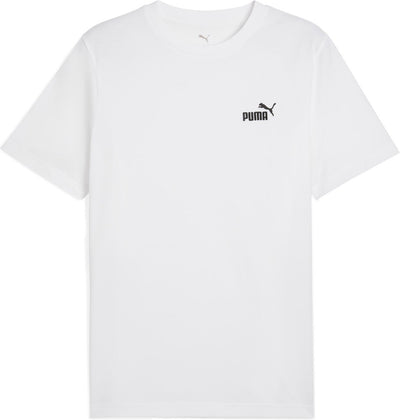 Puma ess small no. 1 logo tee unisex t-shirt - white