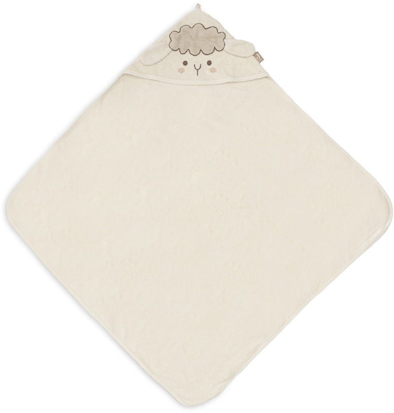 Jollein badcape badstof 75x75cm sheep sonny 98