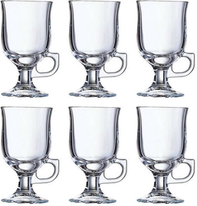 Arcoroc mazagran irish coffeglas 24 cl - gehard glas - 6 stuks