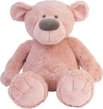 Happy horse beer brim knuffel 40cm - oudroze - baby knuffel