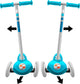 Stamp skids control 3-wiel kinderstep - steering step - unisex - blauw