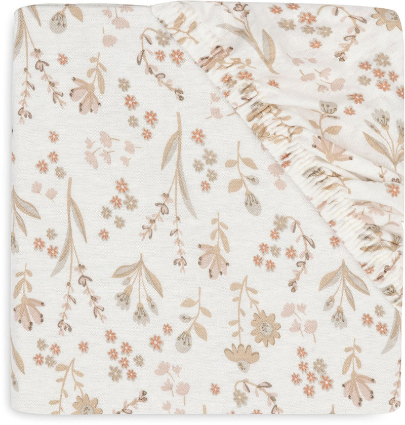 Jollein hoeslaken jersey 60x120cm bloomy