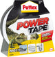 Pattex power tape 10 m wit | power duct tape voor universeel gebruik | waterdichte extreem sterk | premium grip ducktape.
