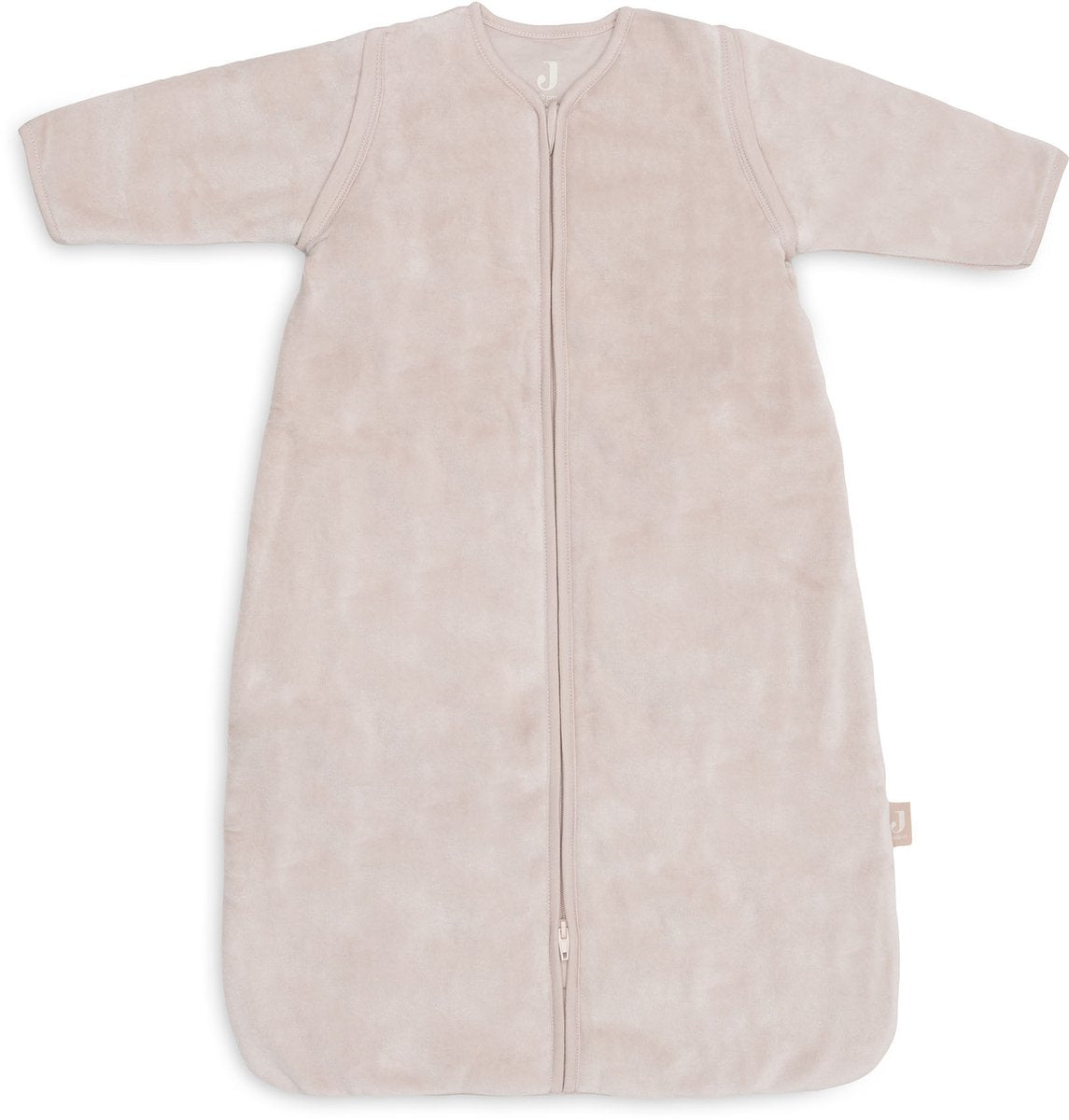Jollein slaapzak met afritsbare mouw 90cm velvet silk rose