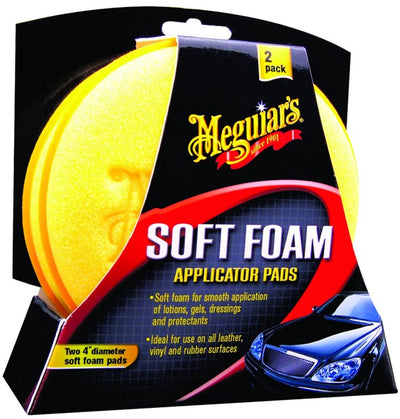Meguiar's soft foam applicator pads