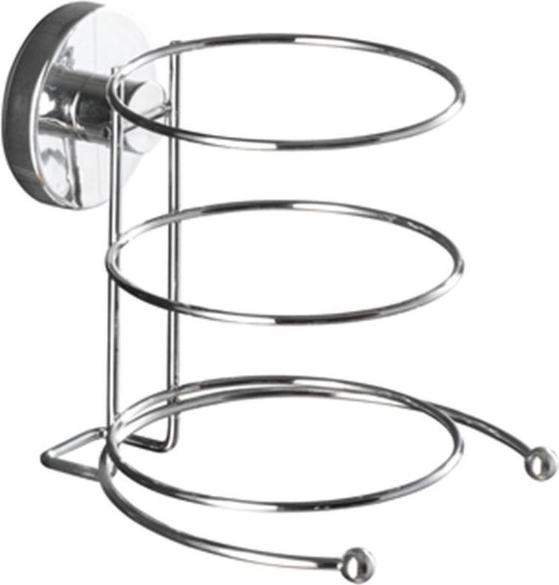 Wenko vacuum-loc haardrogerhouder milazzo chroom - bevestigen zonder boren