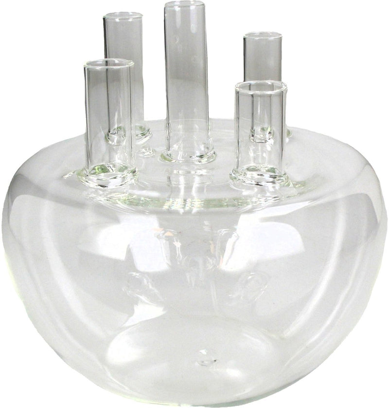 Hd collection vaas glas helder 18x18x18cm