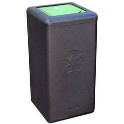 Brickbin afvalbak 561672 zwart 65l