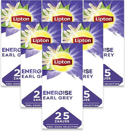 Lipton feel good selection thee earl grey (6×25 stuks)