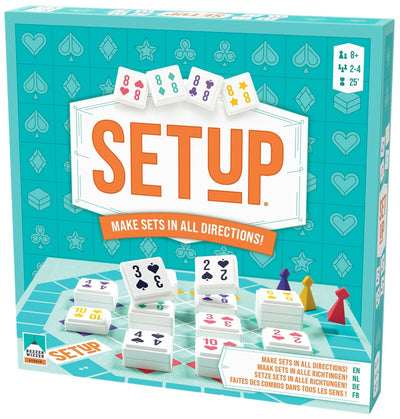 Asmodee setup - tegelspel - strategie patronen - gezelschapsspel voor 2 tot 4 spelers