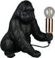 Rl live your light reality kong - tafellamp - zwart - excl. 1x e14 4 w - snoerschakelaar