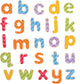 Bigjigs magnetische letters (kleine letters)