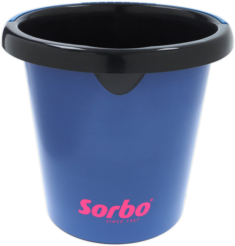 Sorbo gerecyclede emmer met schenktuit – blauw – 5 liter – gemaakt van gerecycled plastic – duurzame stevige schoonmaakemmer