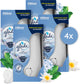 Glade sense spray houder pure clean linen 4 x