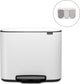 Brabantia bo prullenbak - 3 x 11 liter - afvalscheiding - white