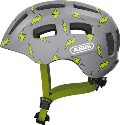 Abus fietshelm youn-i 2.0 grey flash s - 48-54 cm - grijs - geschikt voor gebruik op elektrische fietsen - stadsfietsen - 240 g