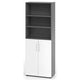 Bach kast hammerer v968t3 g w bs grafiet, wit