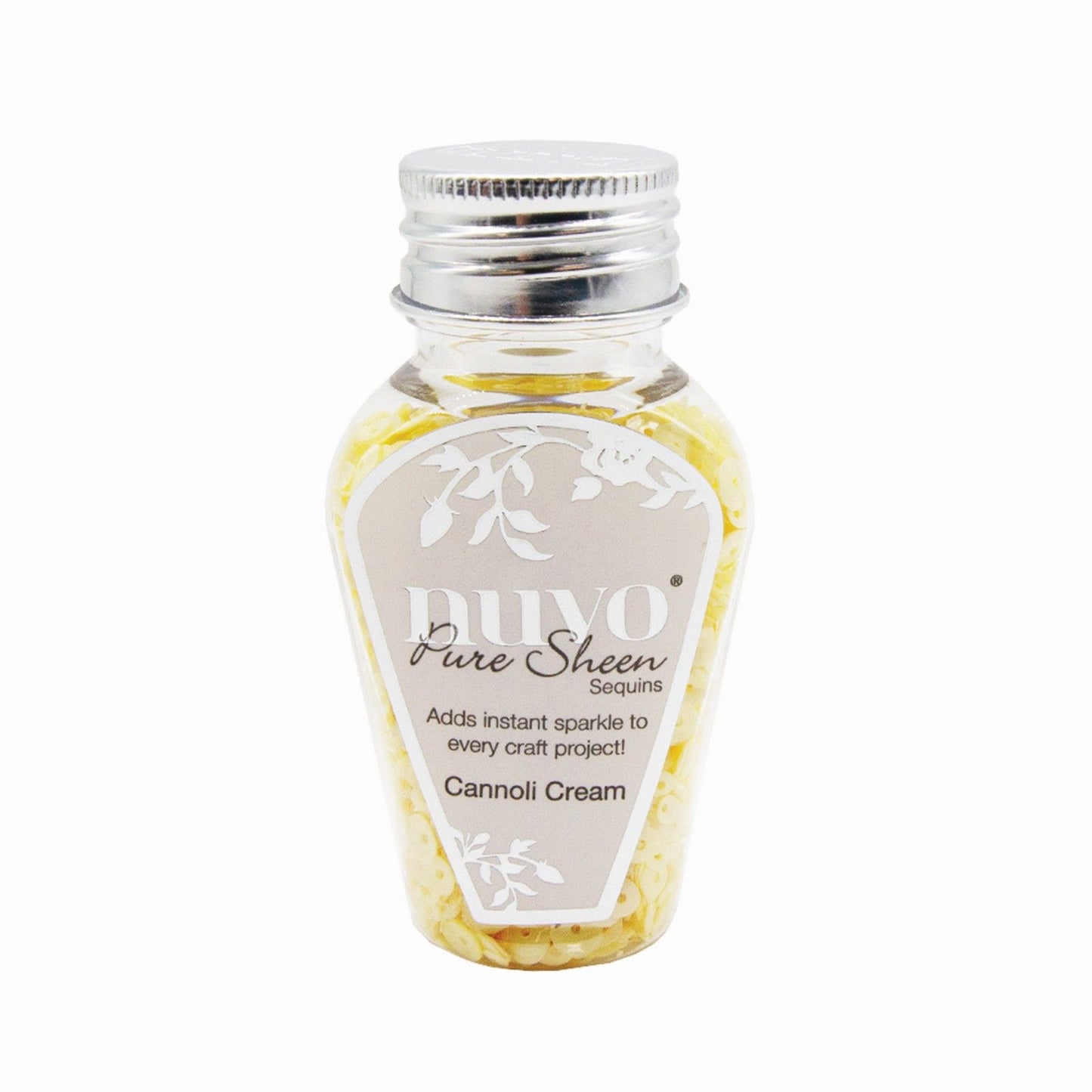 Nuvo by tonic studios nuvo • spring meadow pure sheen sequins cannoli cream