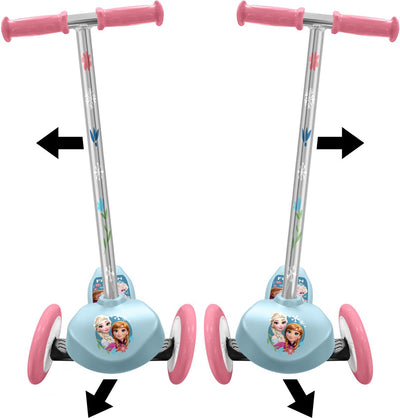 Stamp disney frozen 3-wiel kinderstep - steering step - meisjes - wit blauw