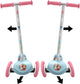 Stamp disney frozen 3-wiel kinderstep - steering step - meisjes - wit blauw