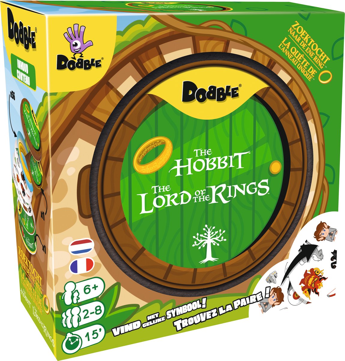 Zygomatic lord of the rings dobble kaartspel