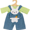 Heless pu-latzhose ringelshirt bunny lou, 28-35