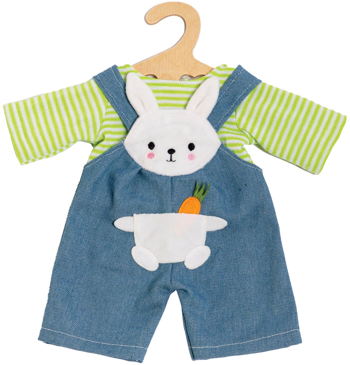 Heless pu-latzhose ringelshirt bunny lou, 28-35