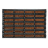 Deurmat mudbuster 40x60 cm rubber met kokos