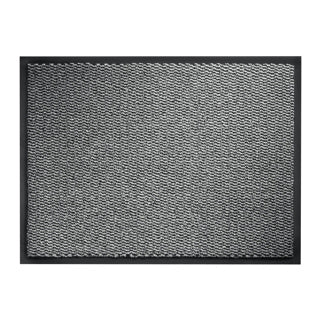Hamat deurmat spectrum grijs 60x90 cm | 2 stuks