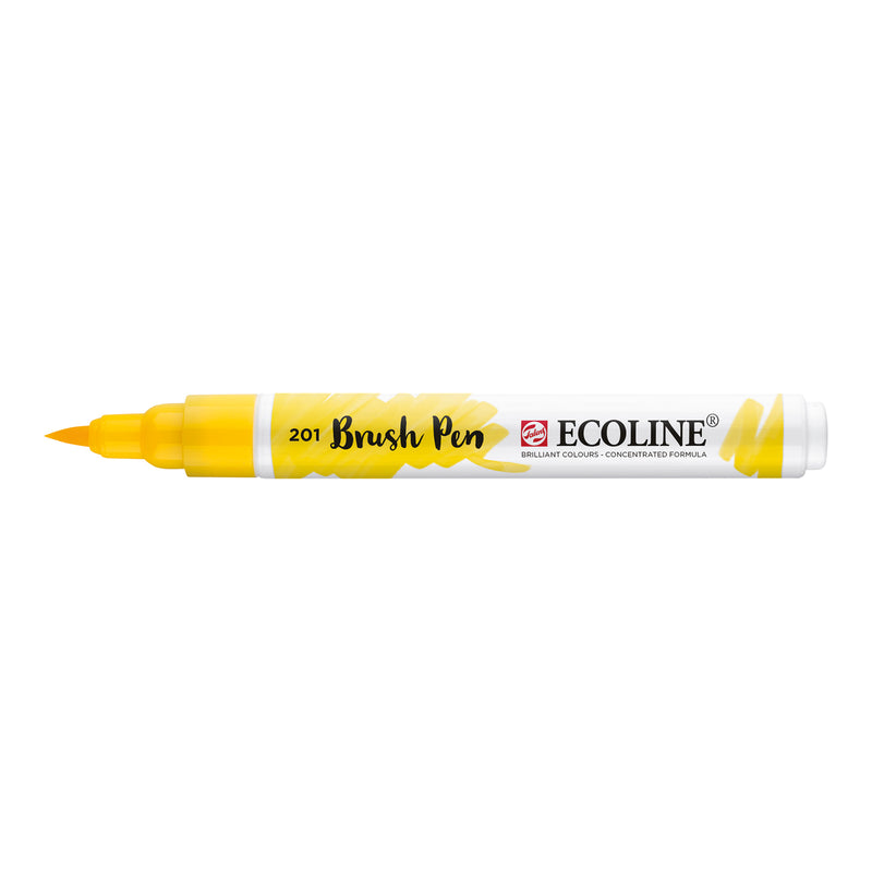 Ecoline • brush pen lichtgeel 201