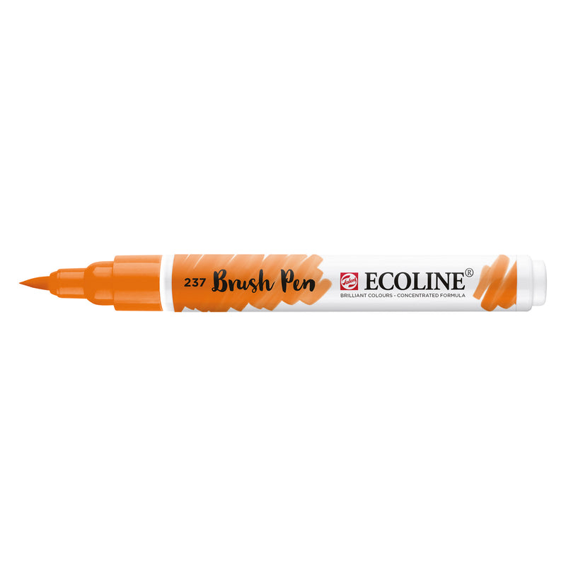 Ecoline • brush pen donkeroranje 237