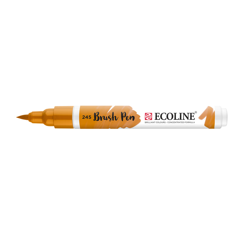 Ecoline • brush pen saffraangeel 245