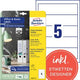 Inschuifetiketten avery c32267-10 54 x 190