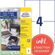 Etiketten avery 6124 105 x 148
