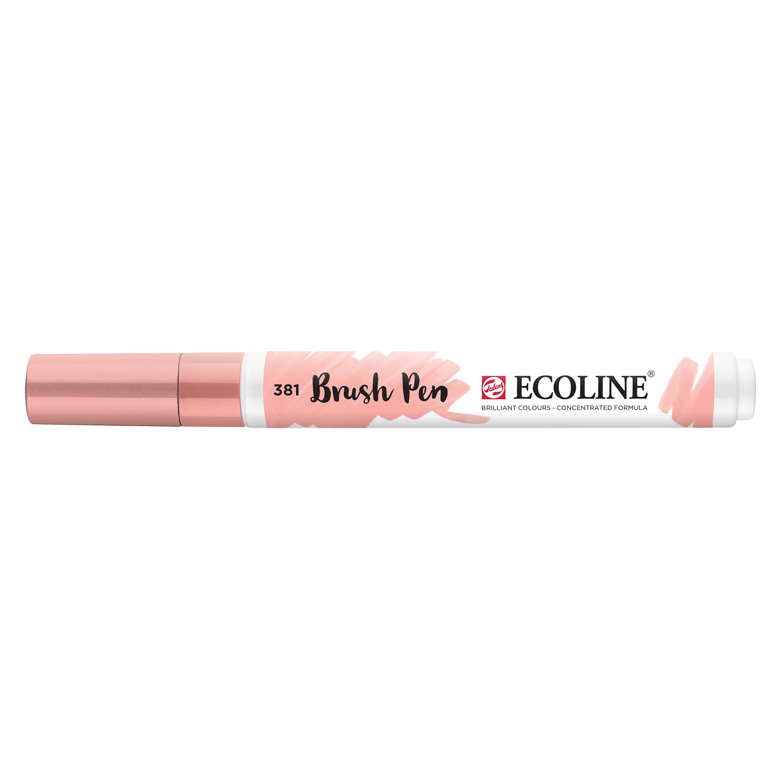 Ecoline • brush pen pastelrood 381
