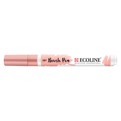 Ecoline • brush pen pastelrood 381