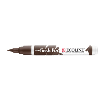 Ecoline • brush pen sepia donker 440