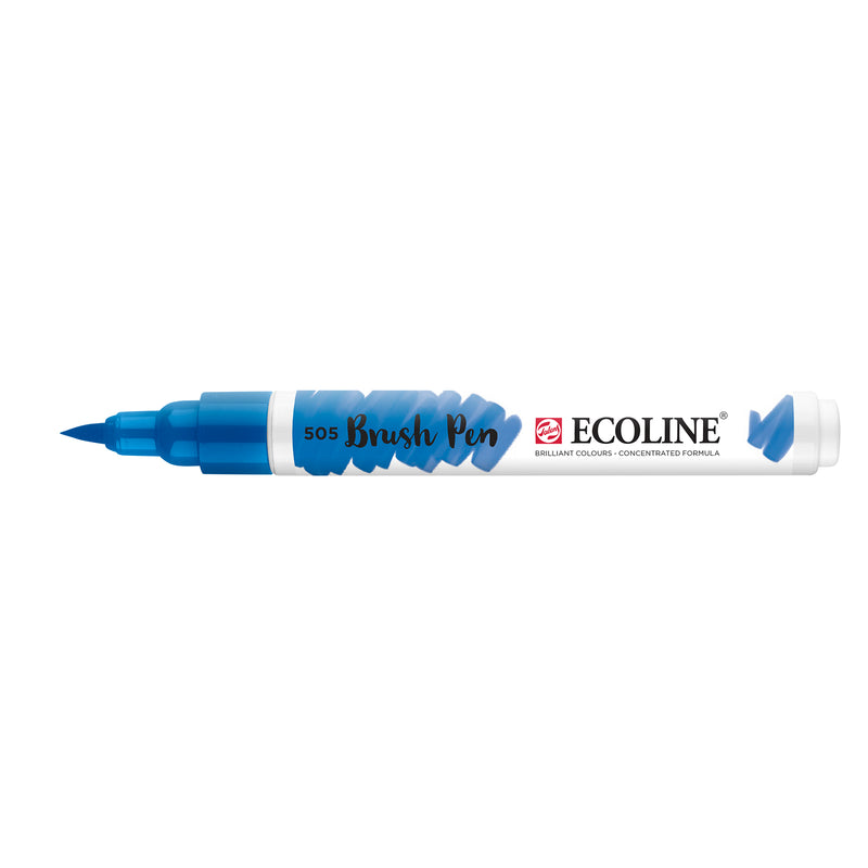 Ecoline • brush pen ultramarijn licht 505