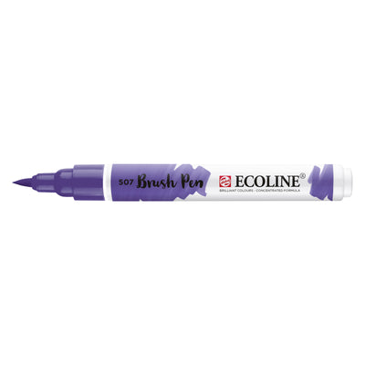 Ecoline • brush pen ultramarijn violet 507