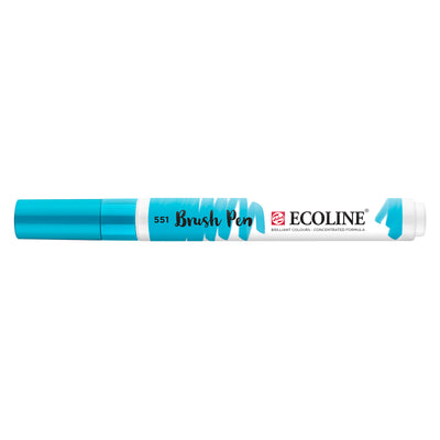 Ecoline • brush pen hemelsblauw licht 551