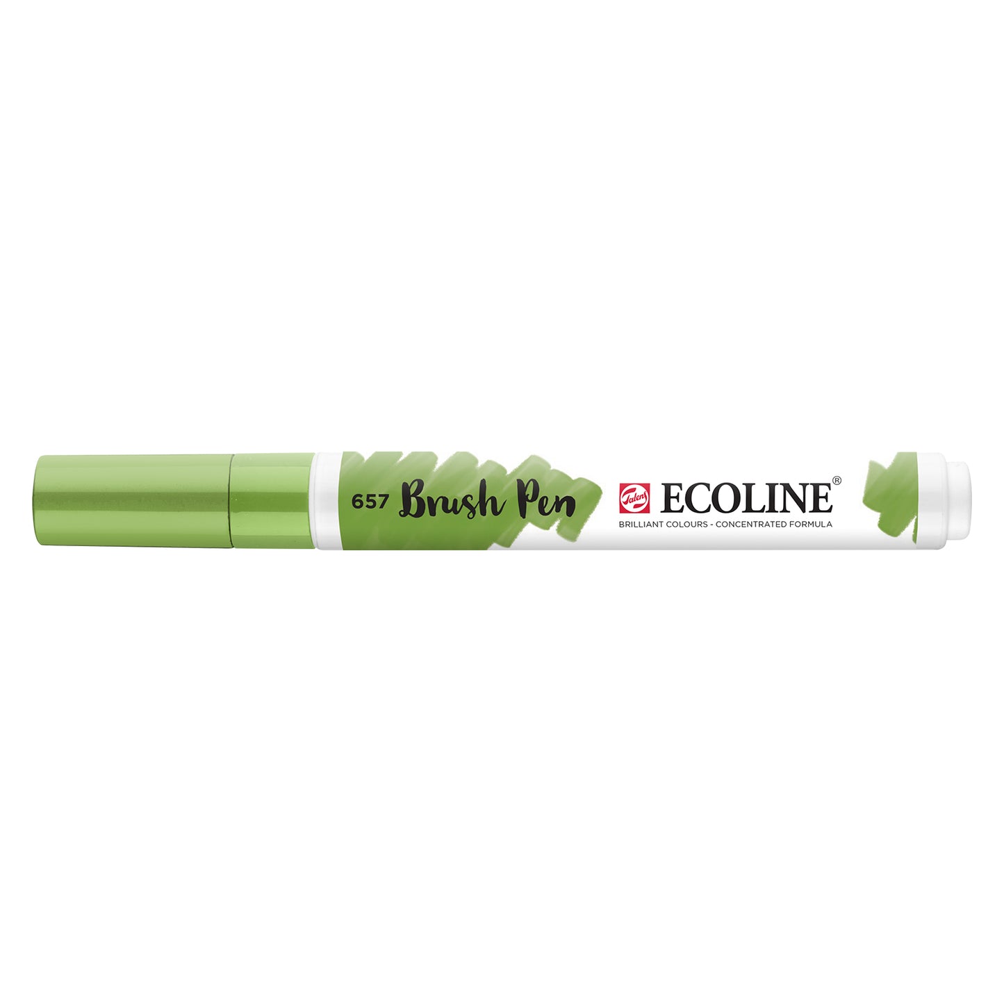 Ecoline • brush pen bronsgroen 657