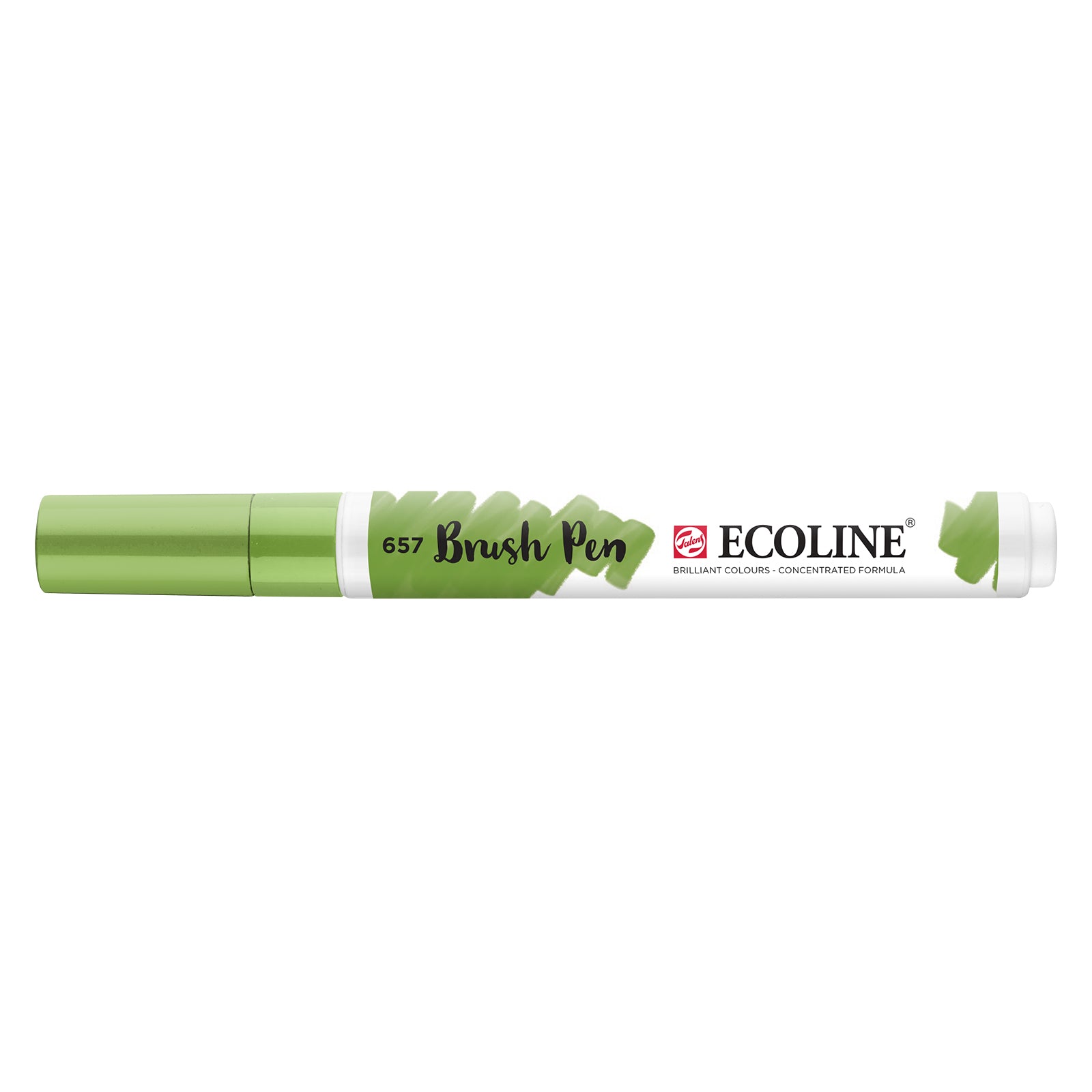 Ecoline • brush pen bronsgroen 657